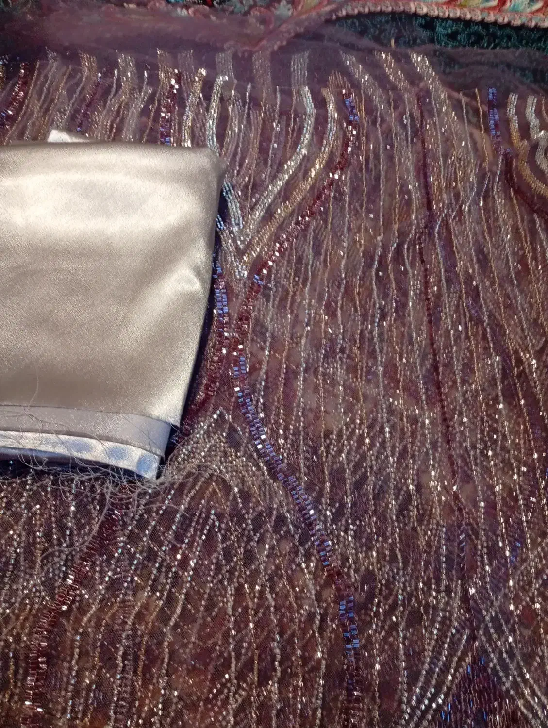 پارچه ملیله دوزی نو|لباس|نوشهر, |دیوار