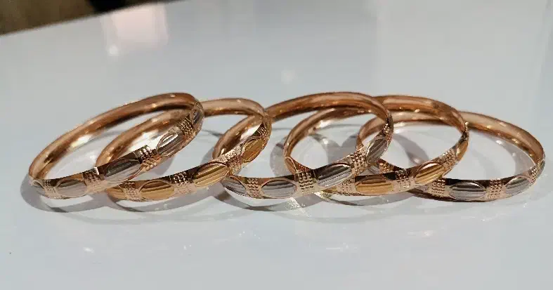 طلا به قیمت تابلو، النگو ها نو نو سایز ۳|جواهرات|ایذه, |دیوار