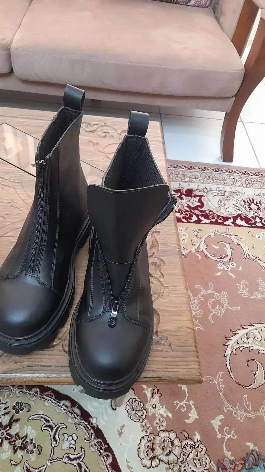نیم بوت مردانه برند zara|کیف، کفش، کمربند|ری, علایین|دیوار