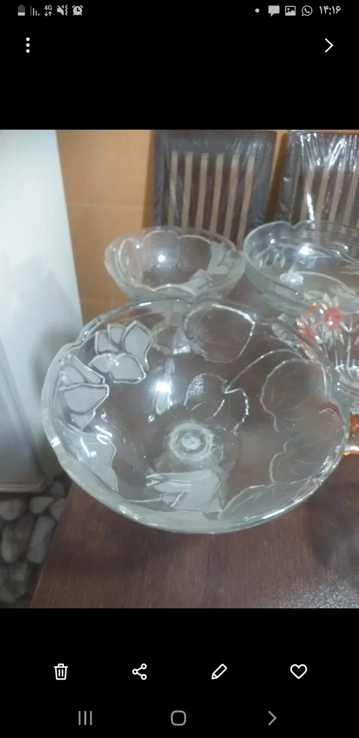 شیرینی خوری و جا میوه ای|ظروف سرو و پذیرایی|مسجد سلیمان, |دیوار