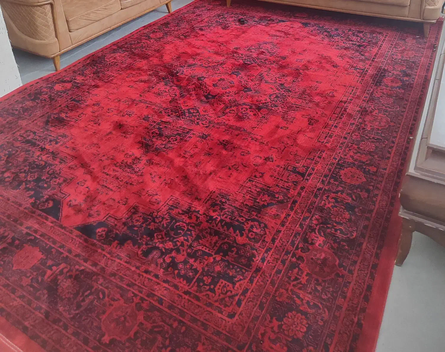 یک جفت فرش ۹متری ۷۰۰شانه تراکم ۲۵۵۰|فرش|مشهد, نظام دوست|دیوار