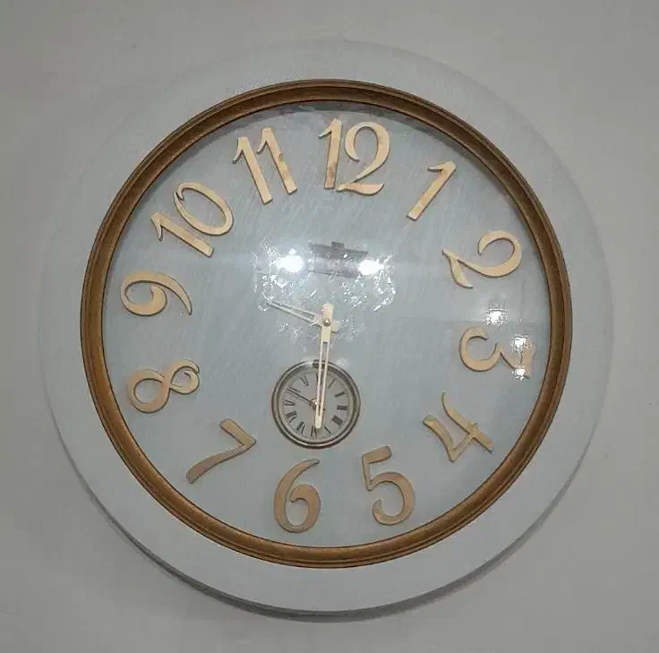 ساعت دیواری رنگ سفید|ساعت دیواری و تزئینی|میانه, |دیوار