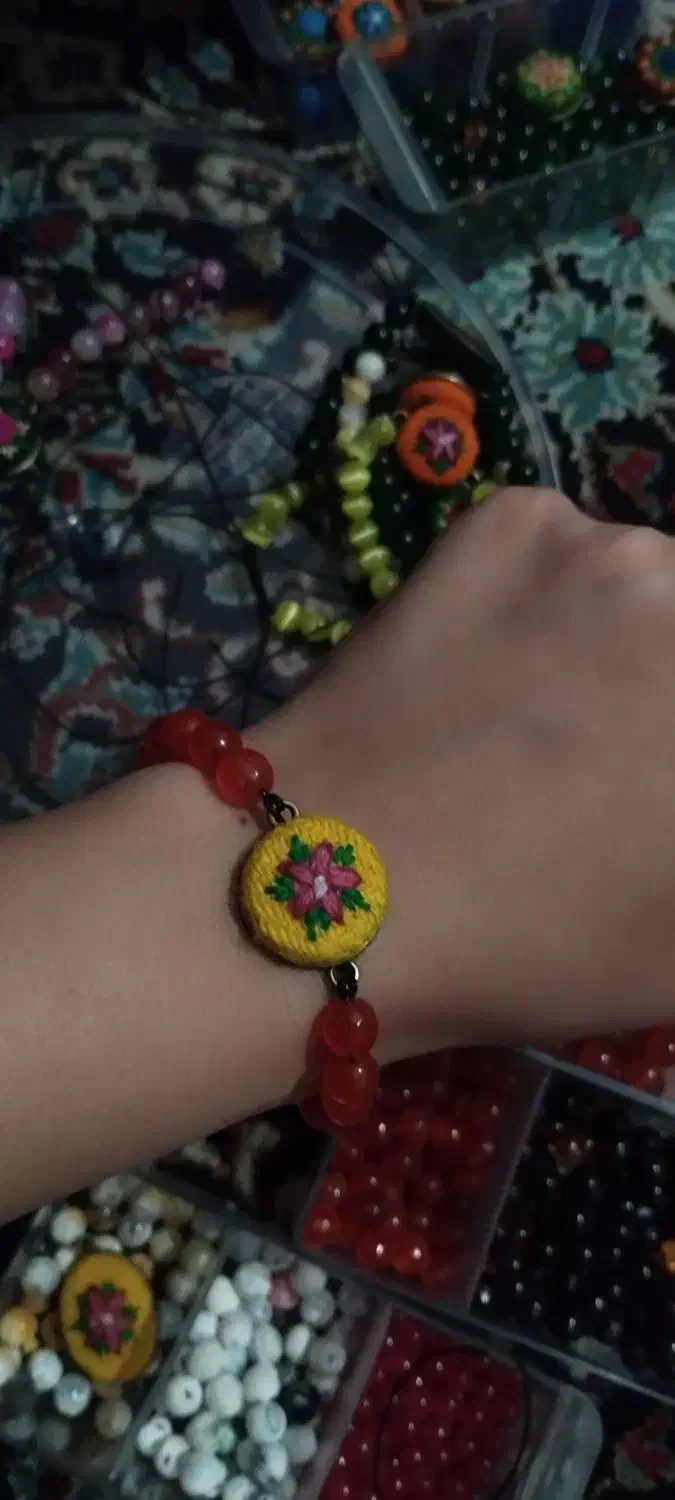 دستبند سنگ و پته|بدلیجات|کرمان, |دیوار