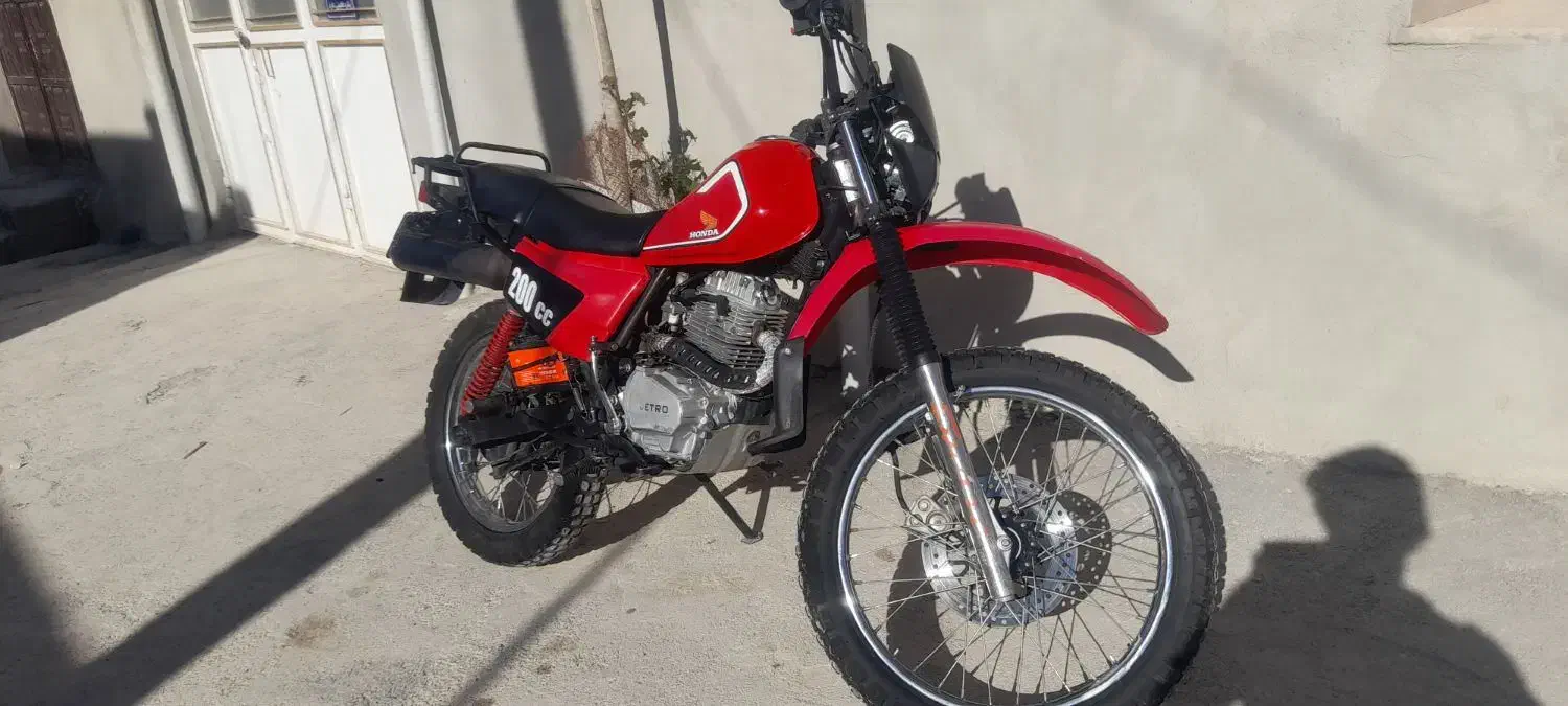 موتور تریل ۲۰۰ سی سی|موتورسیکلت|ایلام, |دیوار