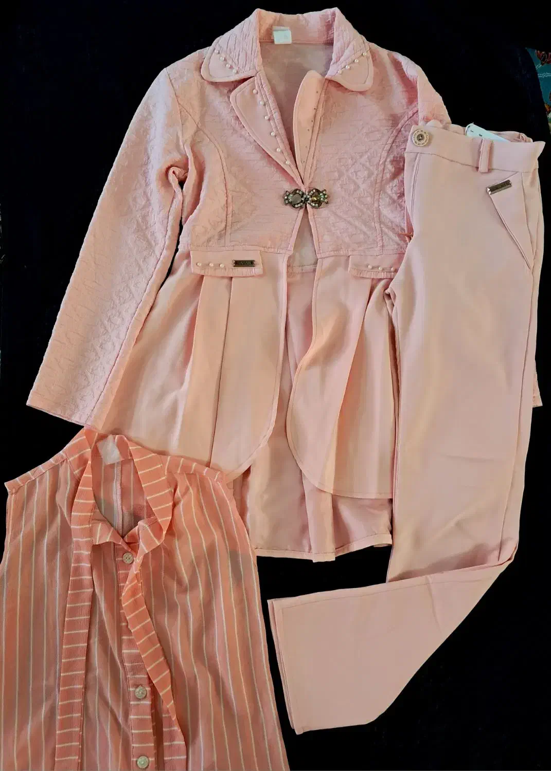 کت شلوار دخترانه|لباس|آران و بیدگل, |دیوار