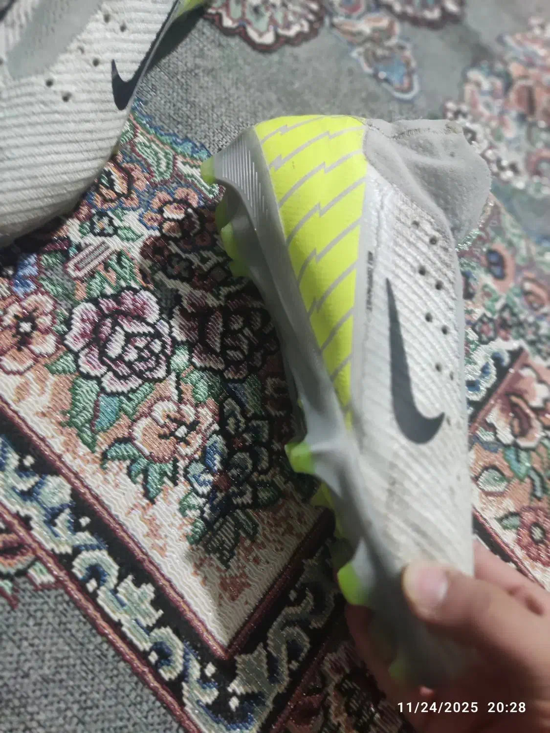 کفش چمن (استوک) nike air zoom m16|کیف، کفش، کمربند|اسفراین, |دیوار