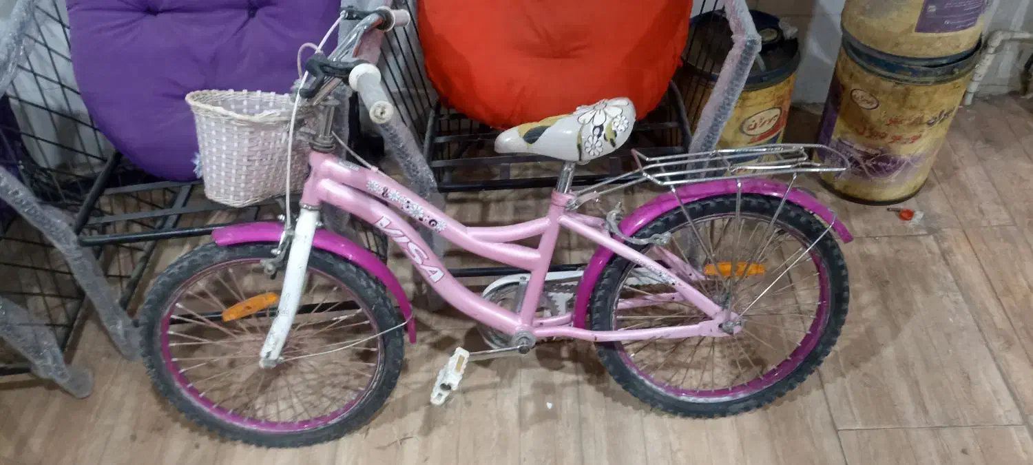 دوچرخه 20دخترانه|دوچرخه، اسکیت، اسکوتر|رفسنجان, |دیوار