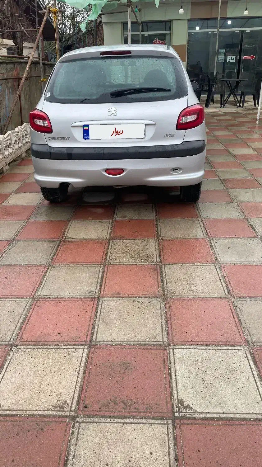 206تیپ دو مدل ۸۴|خودرو سواری و وانت|رشت, حافظ آباد|دیوار