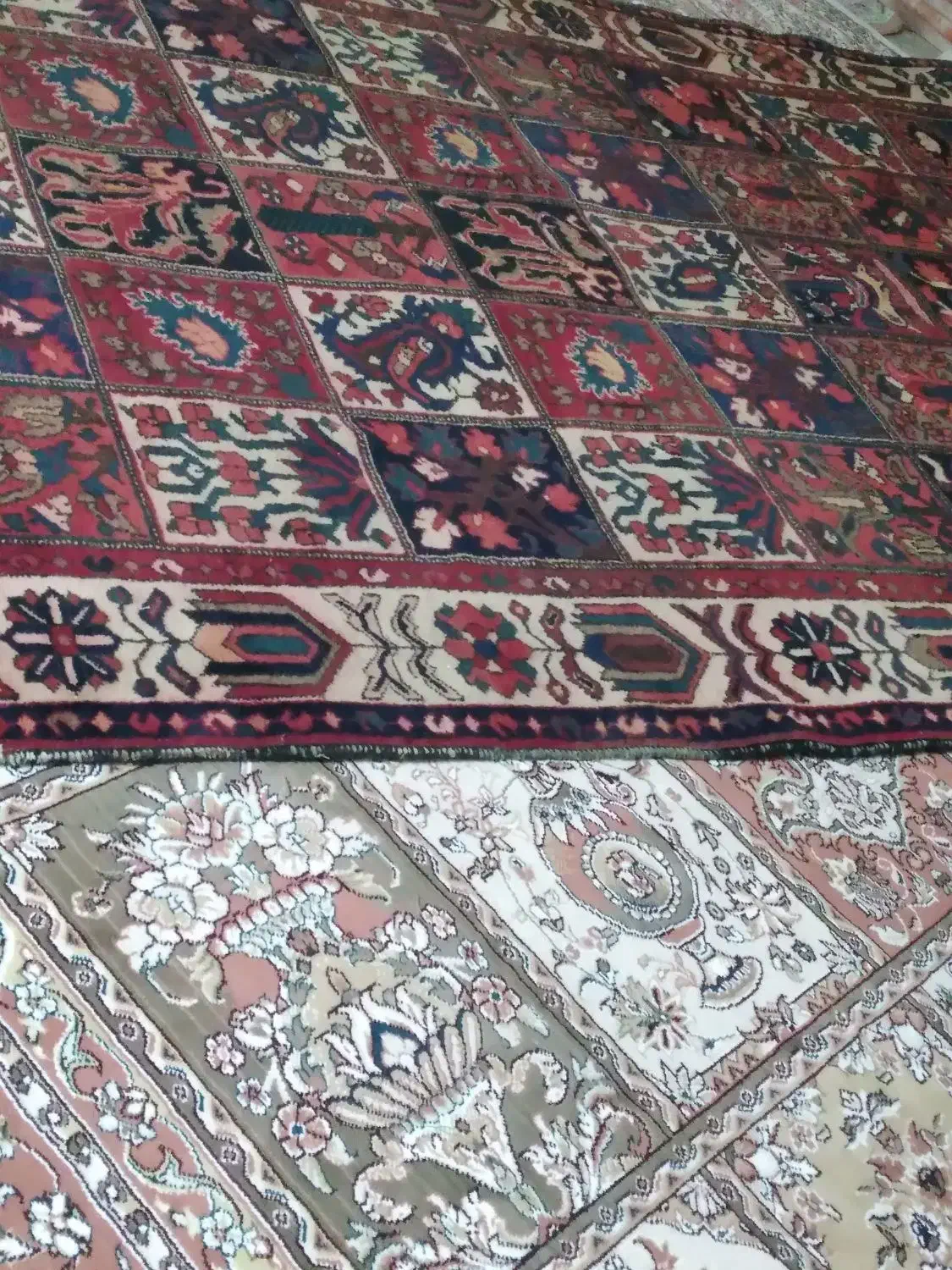 قالی‌دست‌بافت|فرش|مبارکه, |دیوار