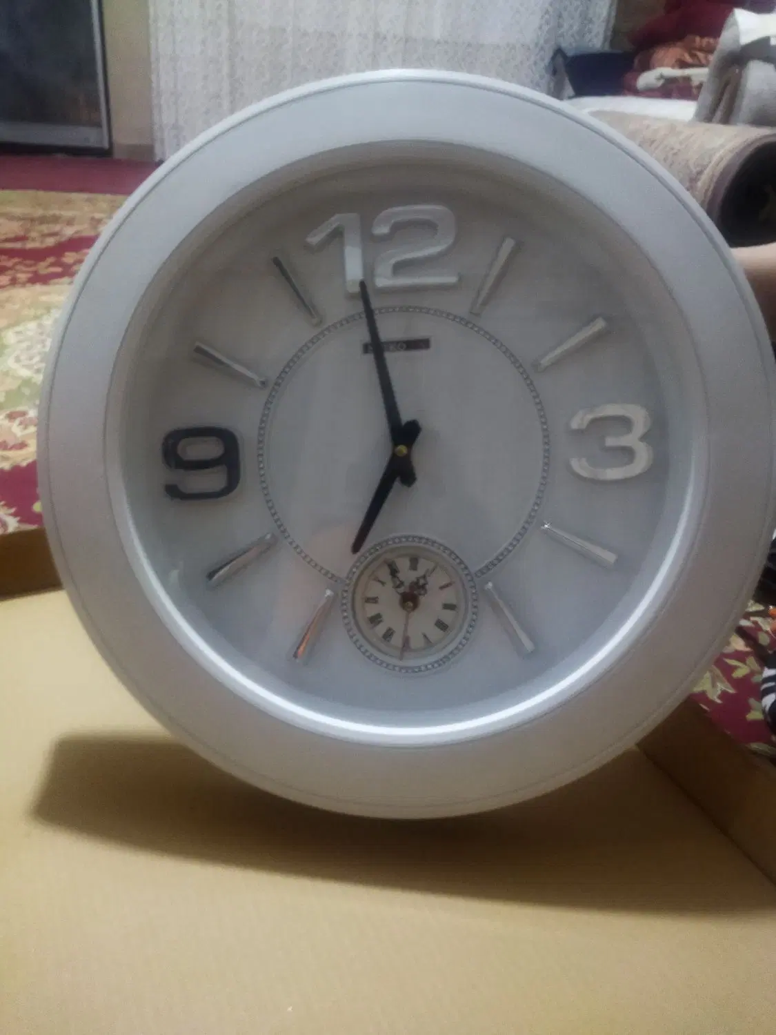 ساعت|ساعت|آبیک, |دیوار