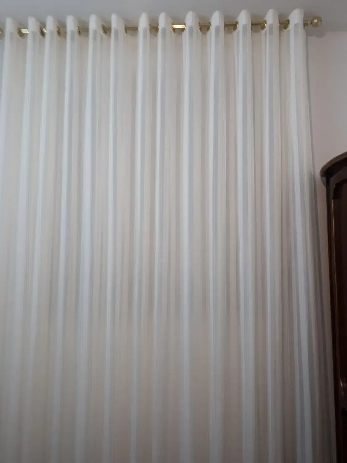 پرده اسلاپ کتان و ابریشم|پرده، رانر، رومیزی|مشهد, امیریه|دیوار