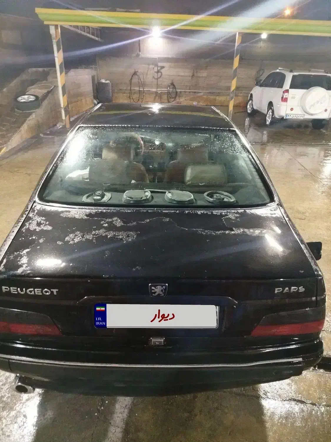 پژو پارس مشکی|خودرو سواری و وانت|چهارباغ, |دیوار