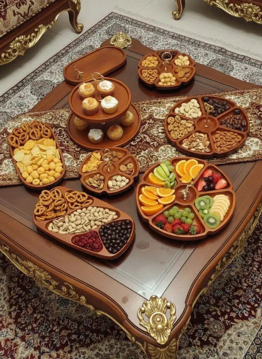 ظروف پذیرایی سنگی|صنایع دستی و سایر لوازم تزئینی|اردبیل, |دیوار