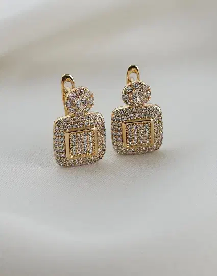 گوشواره چنل از برند ژوپینگ اصل|بدلیجات|کاشان, حاج جمال|دیوار