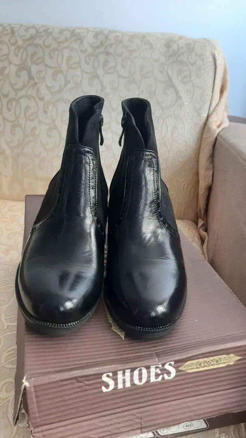 نیم پوت چرم مجلسی ورسمی نو نو زنانه سایز ۳۸|کیف، کفش، کمربند|تبریز, |دیوار