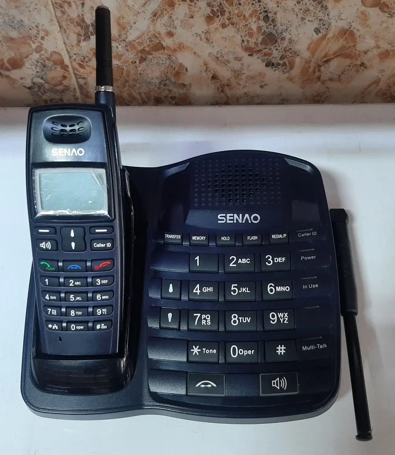 قیمت فروش تلفن بیسیم سنائو sn - 258 و sn - 358|تلفن رومیزی|تهران, بهار|دیوار