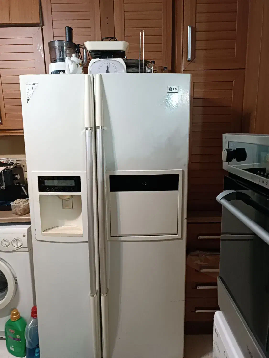 یخچال سایت بای سایت LG|یخچال و فریزر|مشهد, حسابی جنوبی (شهرک غرب)|دیوار