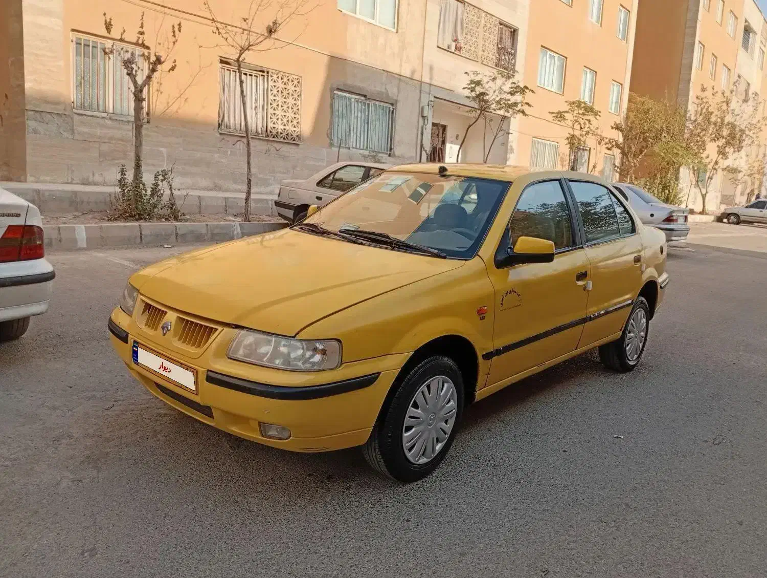 تاکسی سمند پلاک عمومی (درحدصفر)|خودرو سواری و وانت|پاکدشت, شهرک امام رضا|دیوار