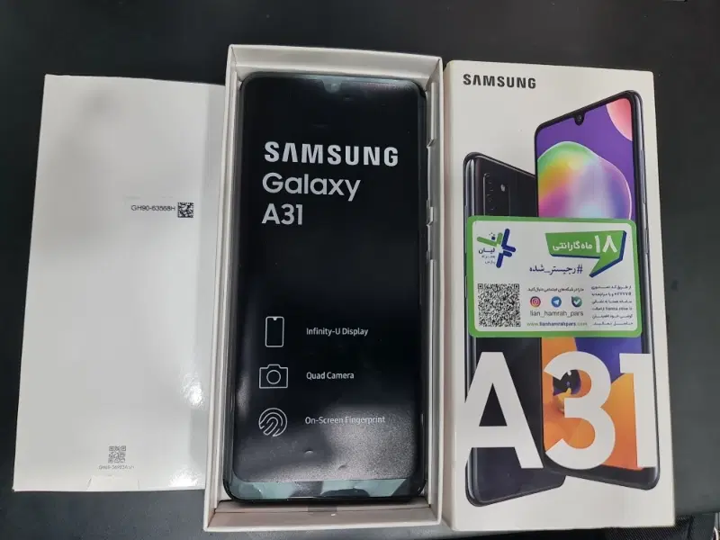A31 samsung|موبایل|زنجان, |دیوار