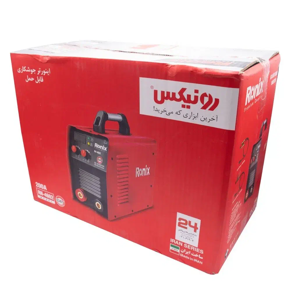 دستگاه جوش رونیکس ۲۰۰ امپر مدل ۴۶۰۲ اصلی|ابزارآلات|تهران, حسن‌آباد|دیوار