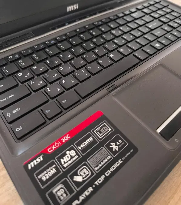 لپتاپ msi|رایانه همراه|تهران, ایرانشهر|دیوار