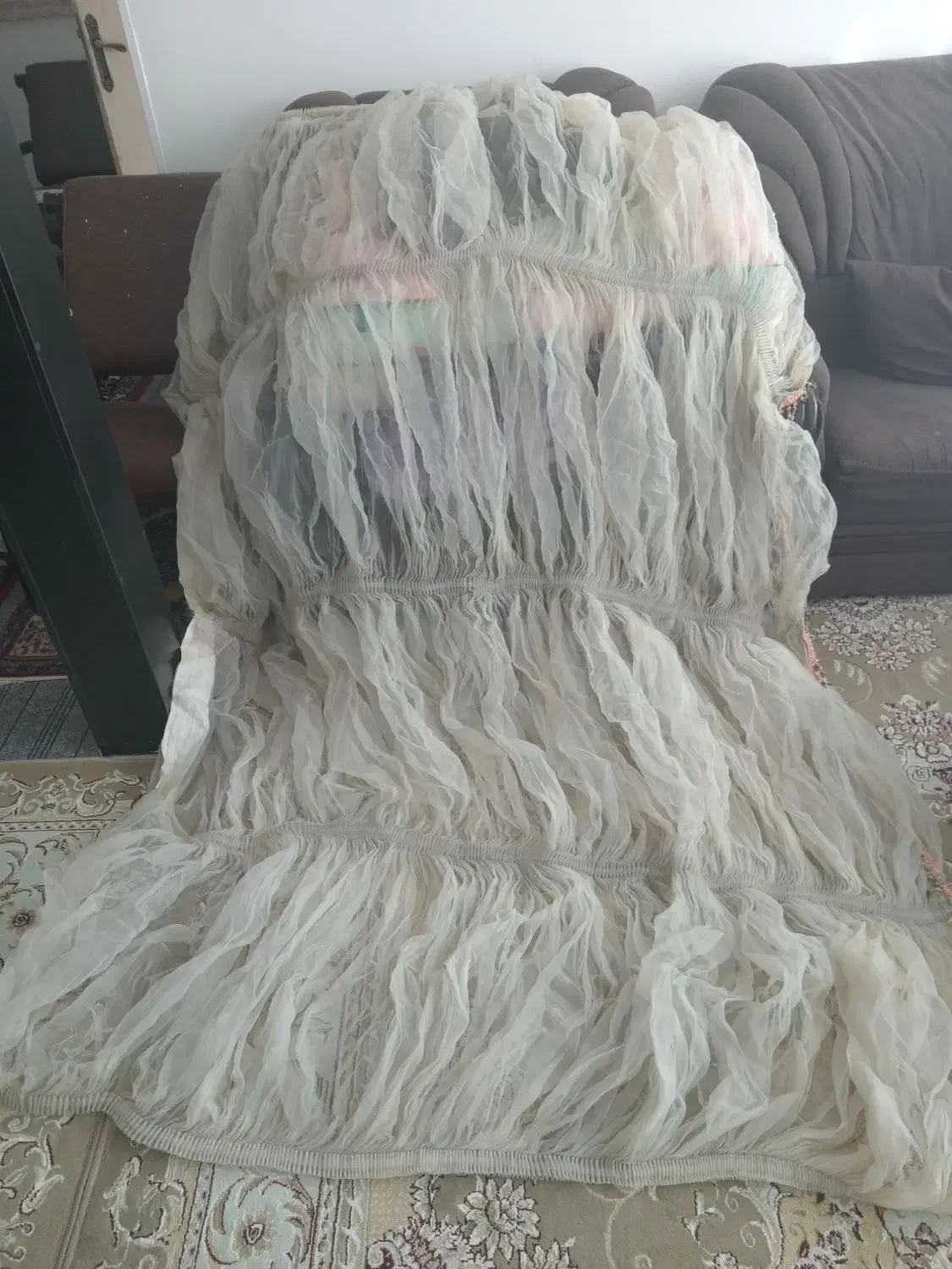 پرده جدا|پرده، رانر، رومیزی|قم, چهل درخت‎|دیوار