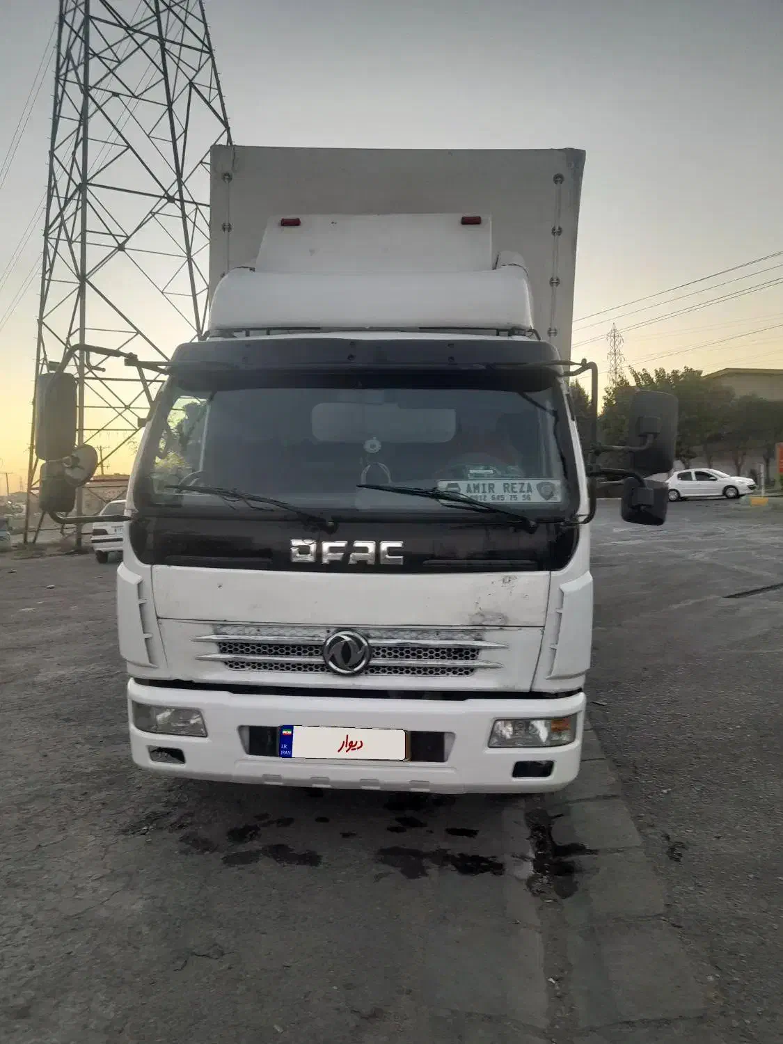 کاویان مدل ۹۳|خودرو سنگین|اندیشه, اندیشه فاز ۱|دیوار