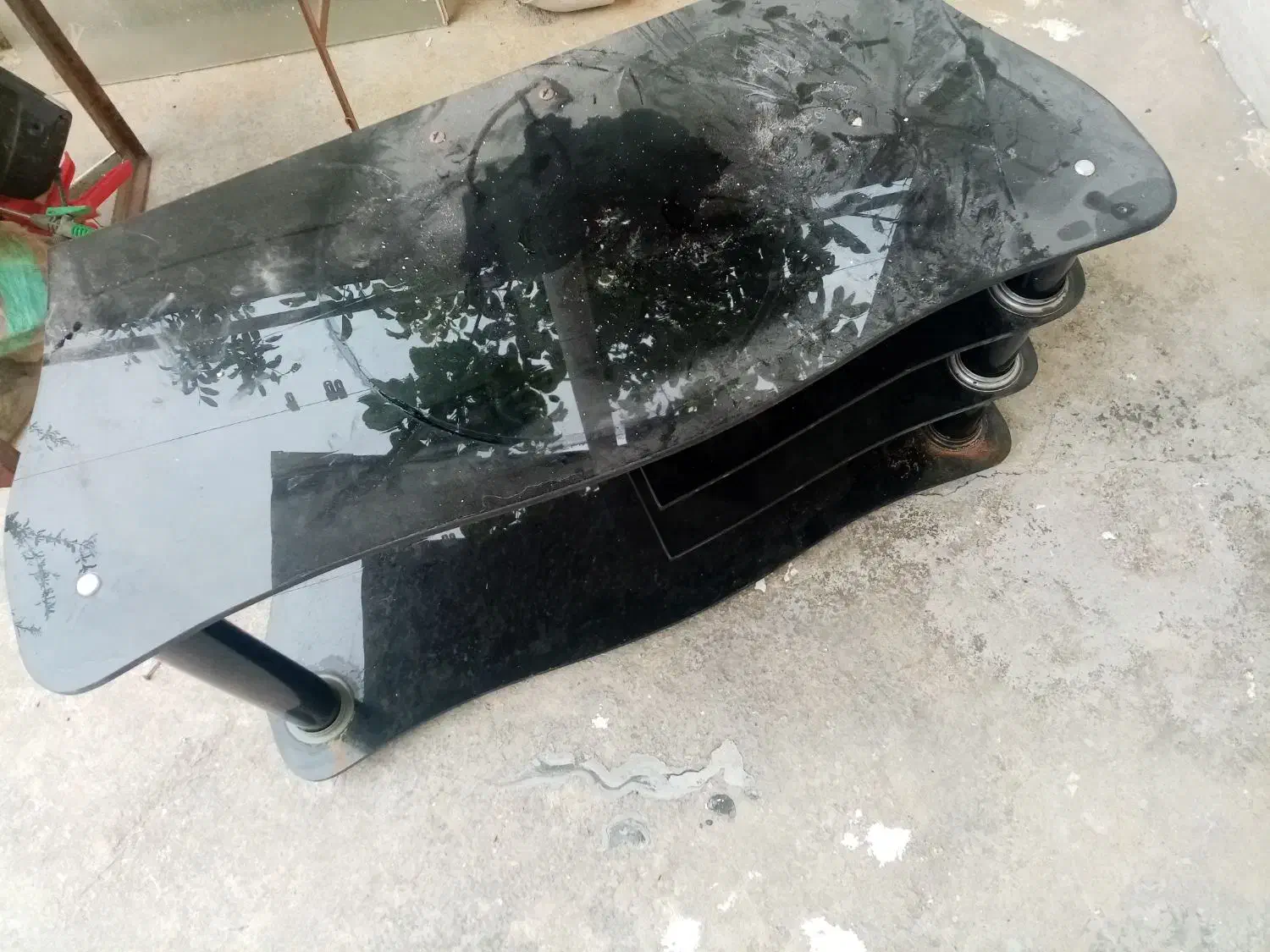 زیر تلویزیون شیشه ای|میز تلویزیون|کردکوی, |دیوار