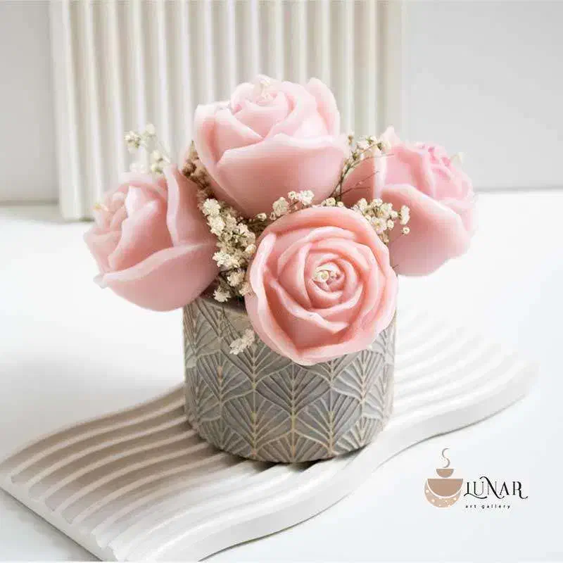 باکس گل شمع|صنایع دستی و سایر لوازم تزئینی|شیراز, انجیر|دیوار