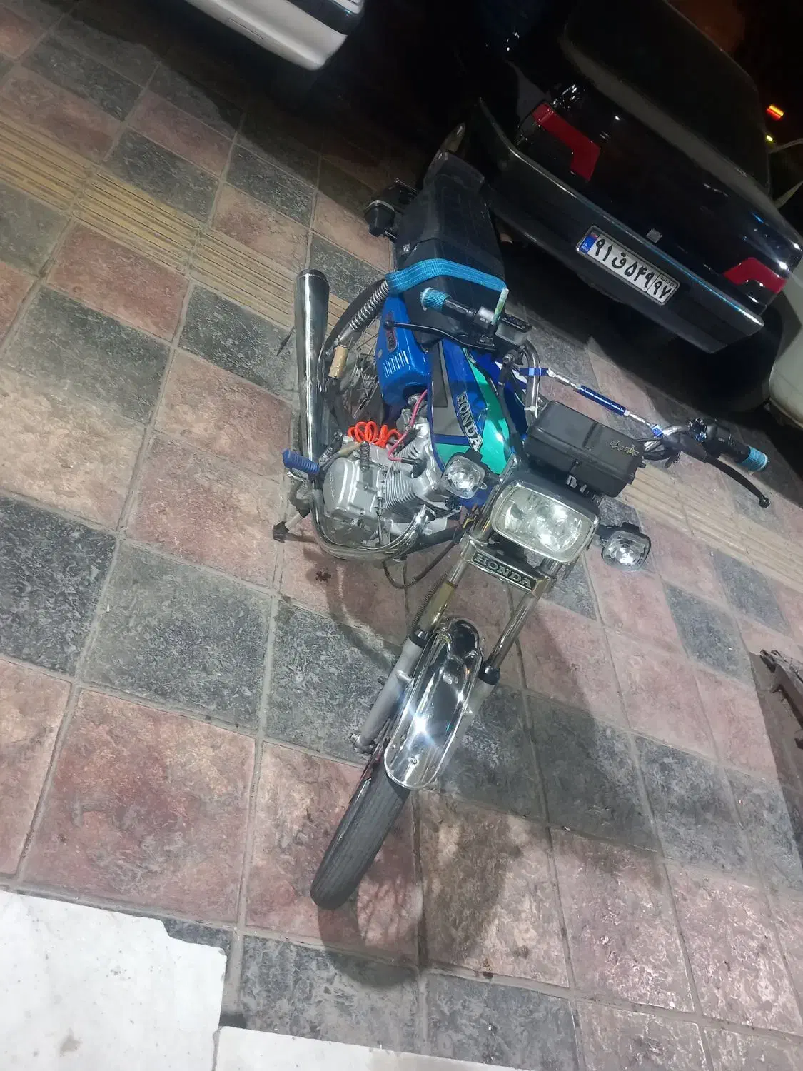 موتور ۱۲۵تقویت ۱۵۰ گاز خور وحشی|موتورسیکلت|ابهر, |دیوار