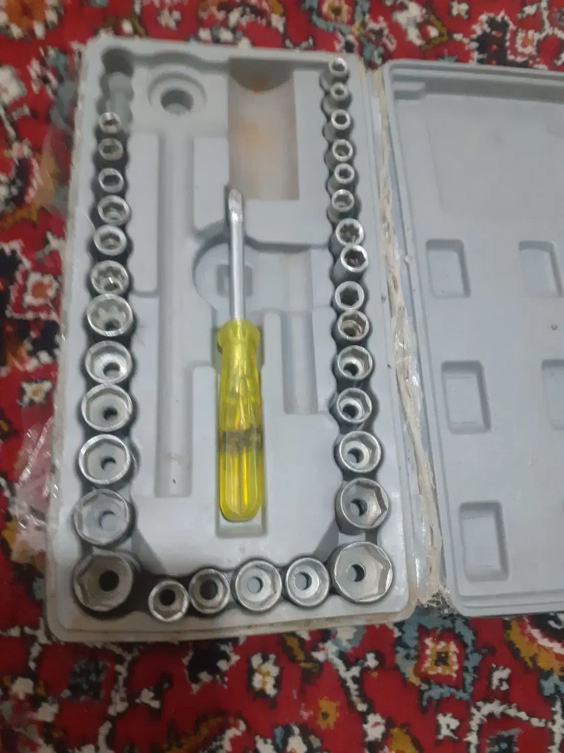 جعبه بکس ۳۱ پارچه دسته دوم ۸۰۰هزار تومان|ابزارآلات|کرمانشاه, |دیوار