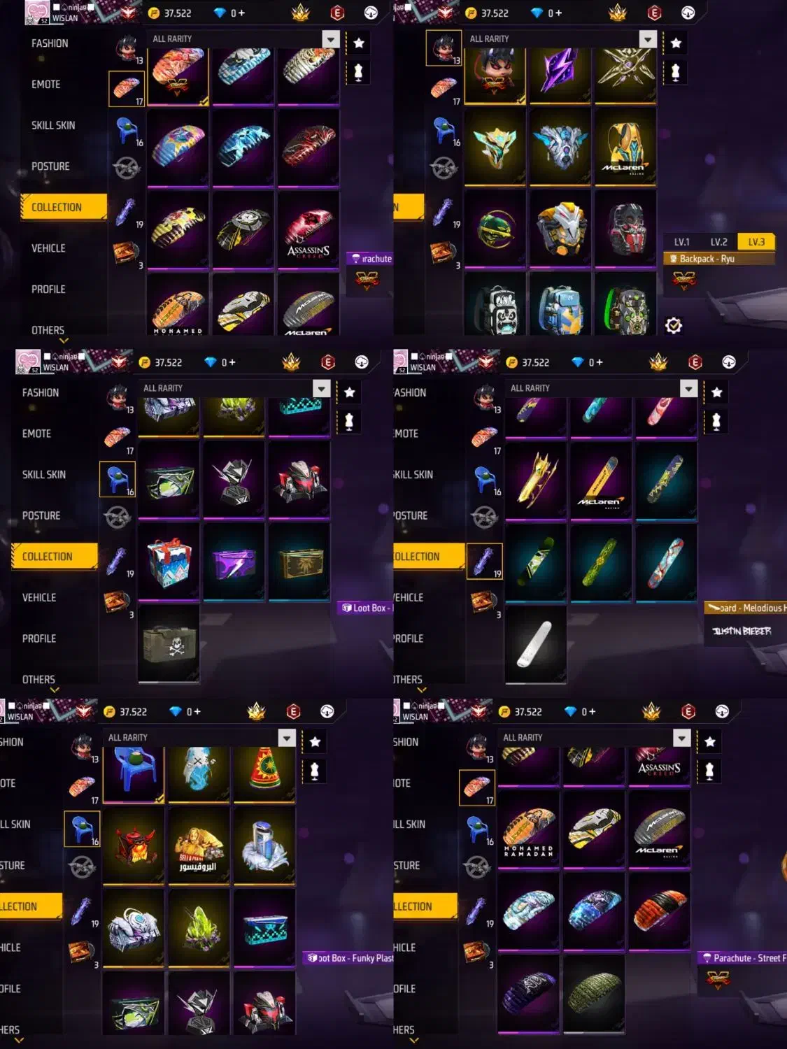 اکانت لول ۵۳ (4) ساله|کنسول، بازی ویدئویی و آنلاین|مریوان, |دیوار