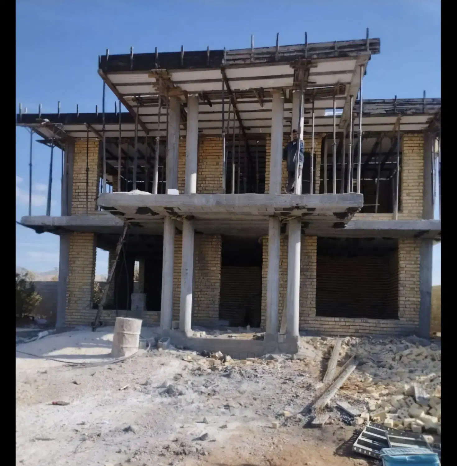 اجرای اسکلت بتنی، بنایی ،اجرای ا ستخر باغ ویلا|خدمات پیشه و مهارت|شیراز, گویم|دیوار