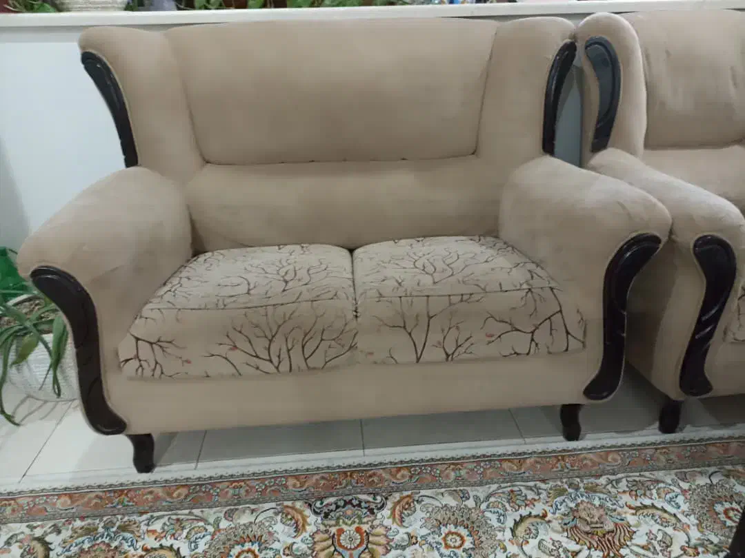 مبل ده نفره با میز|مبلمان خانگی و میز عسلی|تهران, اباذر|دیوار