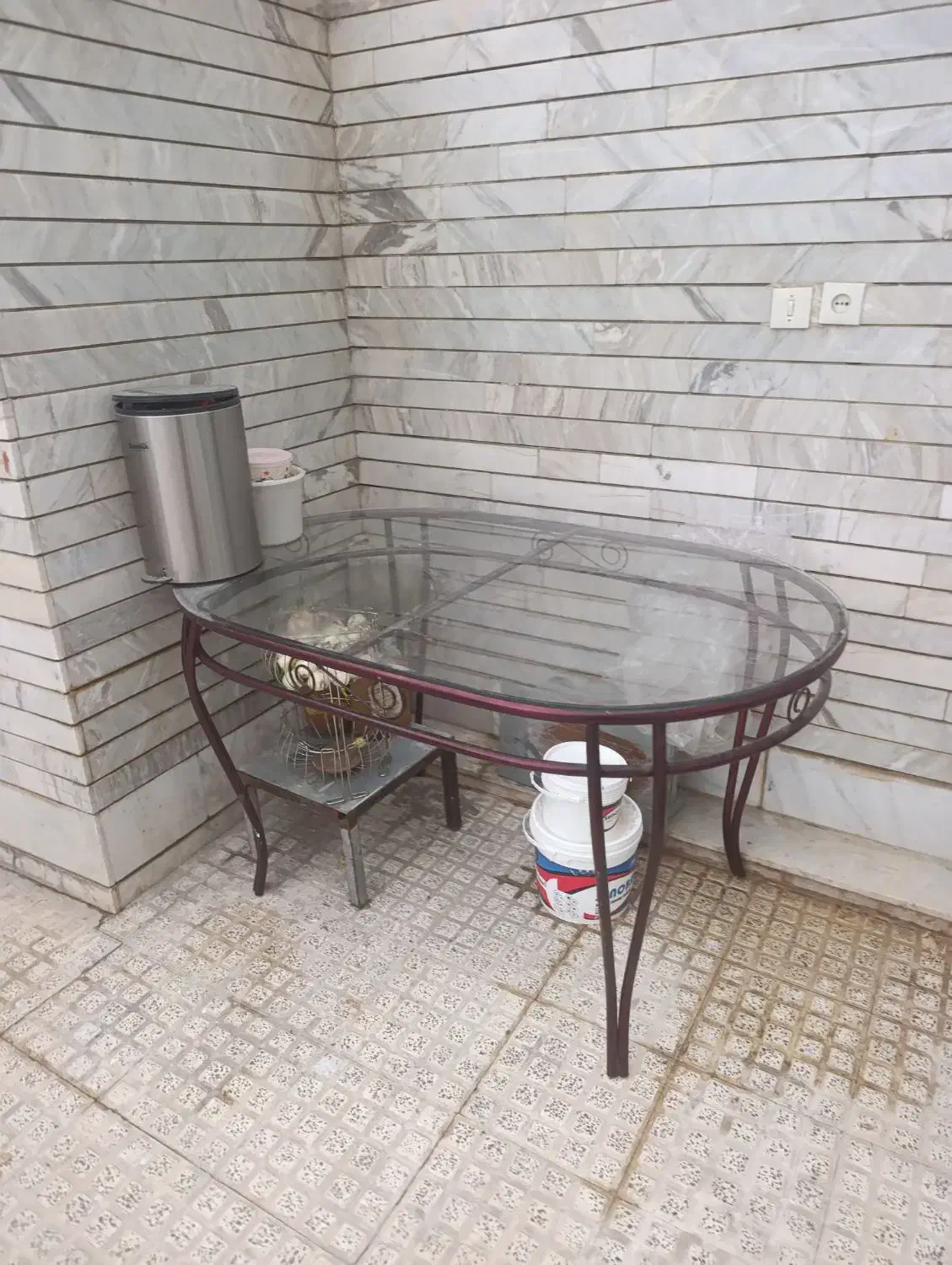 میز نهارخوری 6نفره|میز و صندلی غذاخوری|فلاورجان, |دیوار