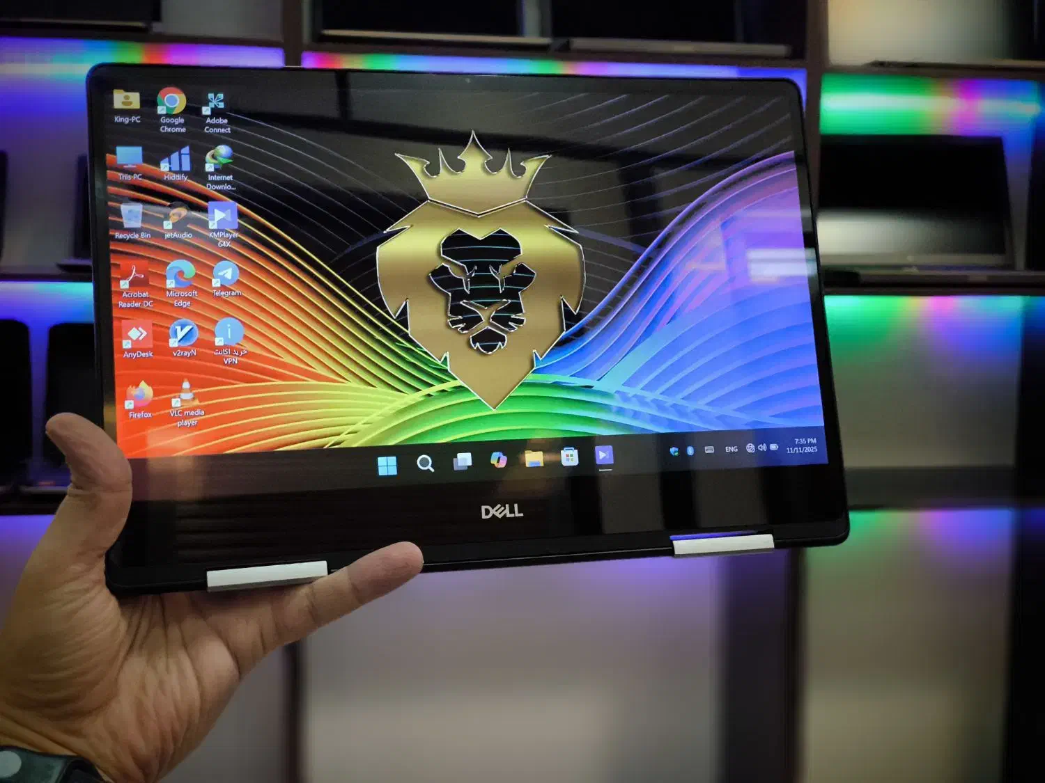 مینی لپتاپ ۱۳ اینچ تبلت شو برنامه نویسی تدوین ترید|رایانه همراه|تهران, بلوار کشاورز|دیوار