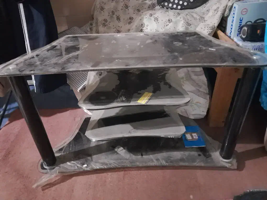 میز تلویزیون شیشه ای|میز تلویزیون|تهران, تختی|دیوار