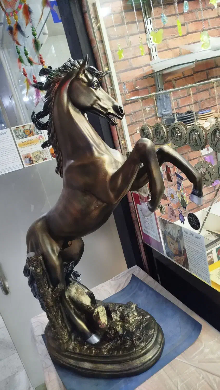 مجسمه اسب|مجسمه، تندیس، ماکت|ری, سرتخت|دیوار