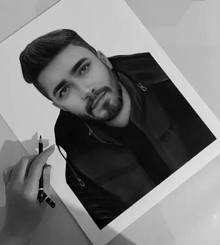 نقاشی وطراحی چهره|تابلو، نقاشی، عکس|تهران, امانیه|دیوار