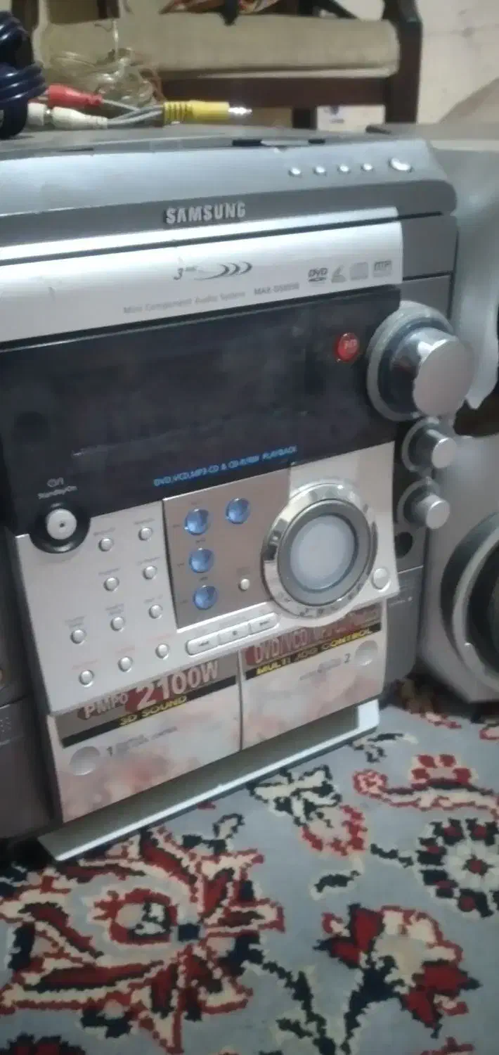 ظبت سامسونگ خروجی ویفر سواداره|سیستم صوتی خانگی|تهران, شهرک فردوس (حسینی)|دیوار