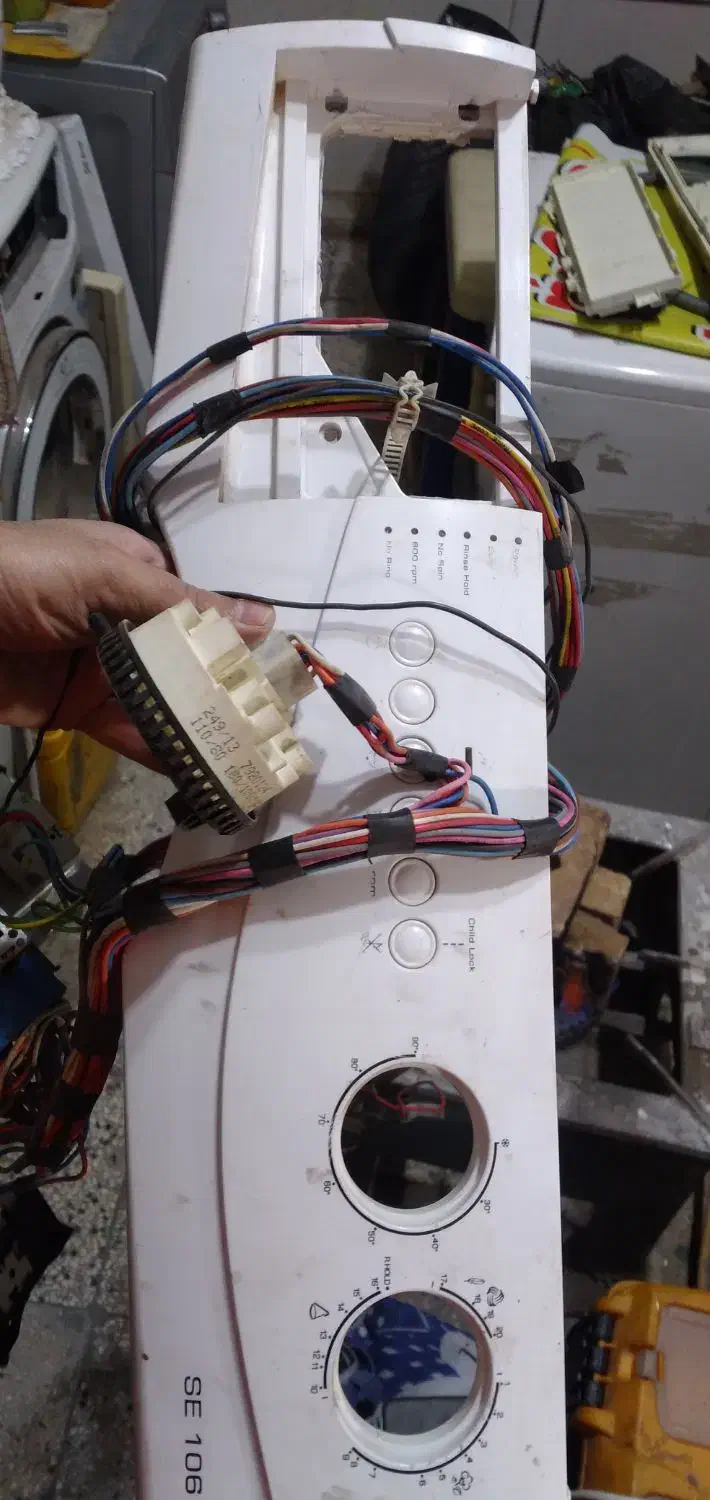 تایمر و برد و سیمکشی کامل لباسشویی سپهر الکتریک|ماشین لباسشویی و خشککن لباس|تربتحیدریه, ترمینال|دیوار