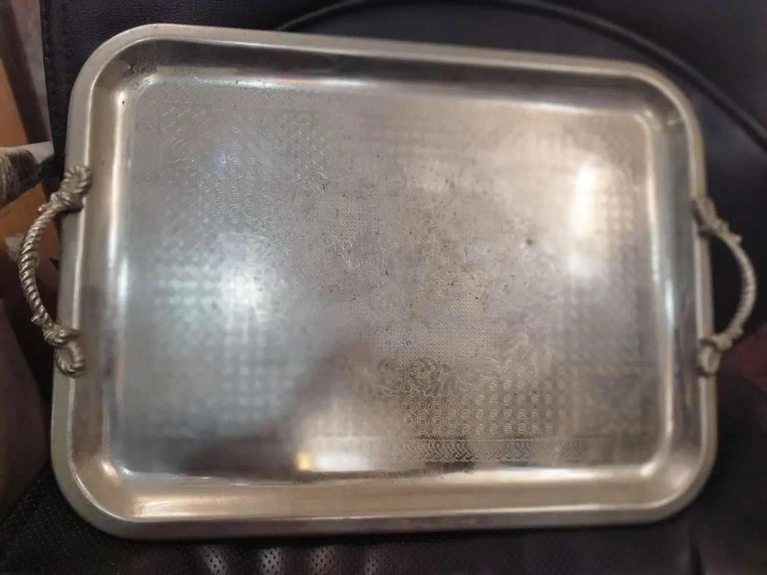 سینی نوربلین قدیمی|کلکسیون اشیاء عتیقه|مشهد, شهید قربانی|دیوار