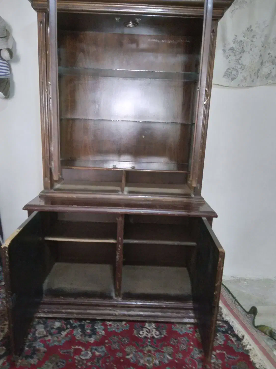 بوفه دوتکه|بوفه، ویترین، کنسول|مشهد, رده|دیوار