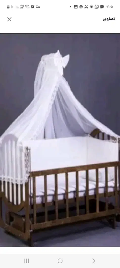 تخت گهواره نو، 3 کاره|تخت و صندلی بچه|شیراز, شهرک فرزانگان|دیوار