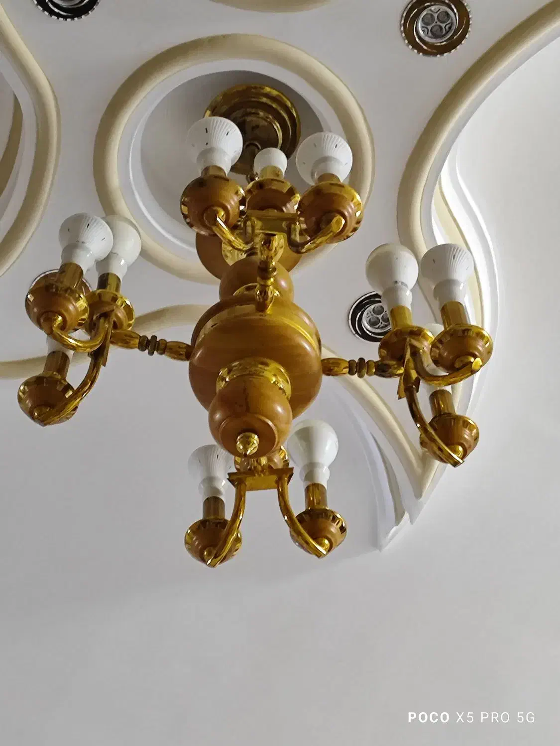 لوستر۵و۴شاخه|لوستر و چراغ آویز|لاهیجان, رجایی|دیوار