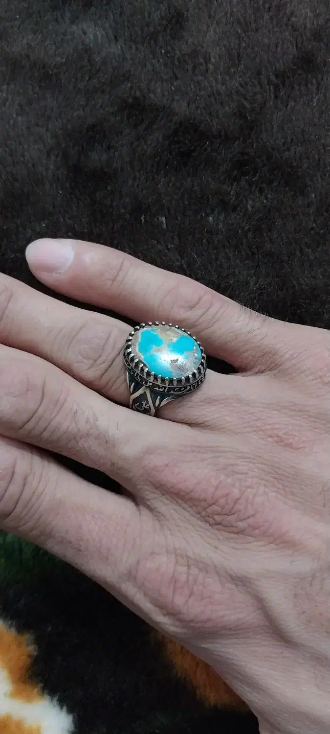 انگشتر فیروزه اصل نیشاپور|جواهرات|بهار, |دیوار