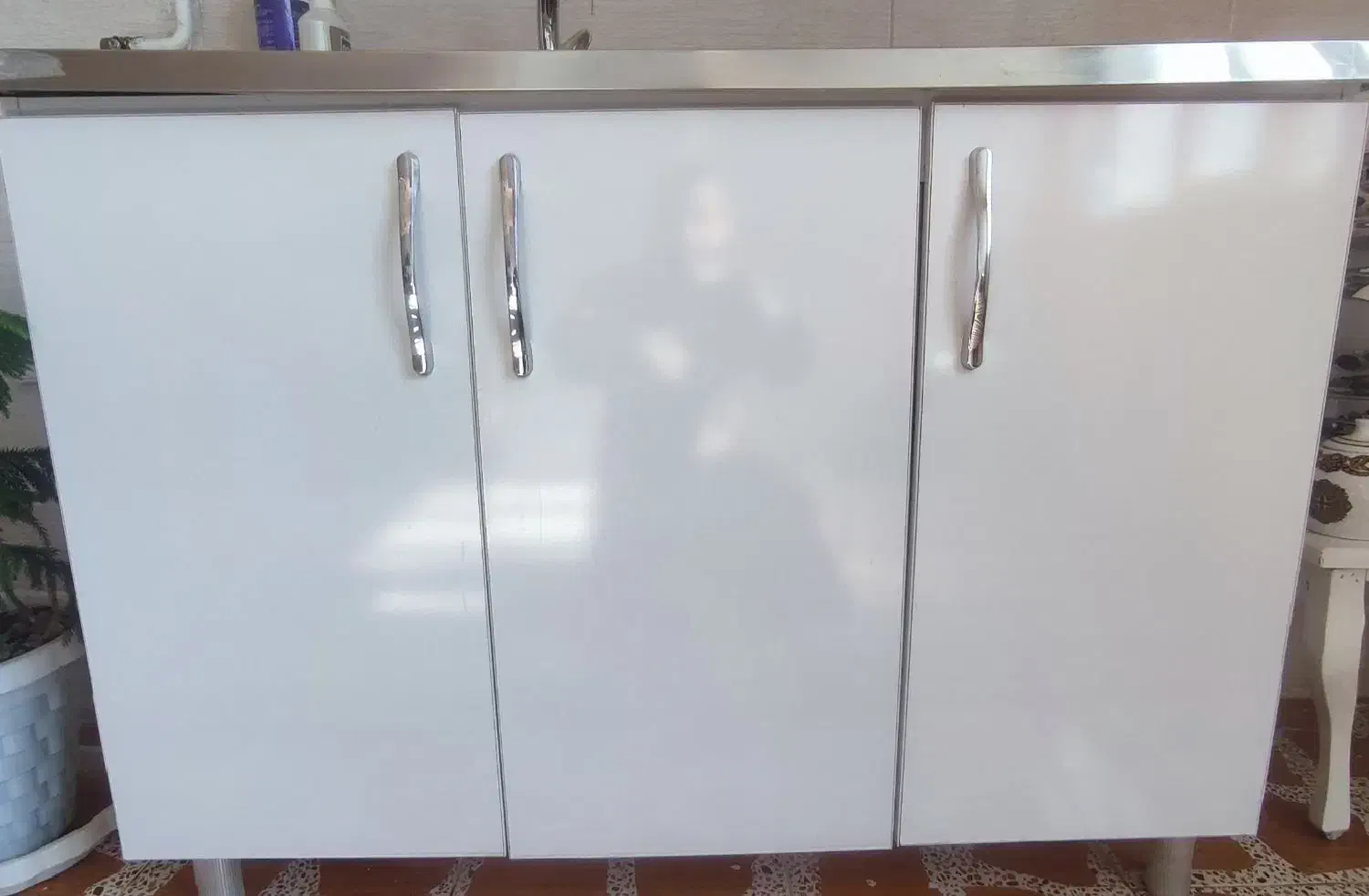 ابچکان‌وکابینت‌وسینگ..میزتی‌وی..گلیم‌|آب‌چکان و نظم‌دهنده ظروف|جوانرود, |دیوار