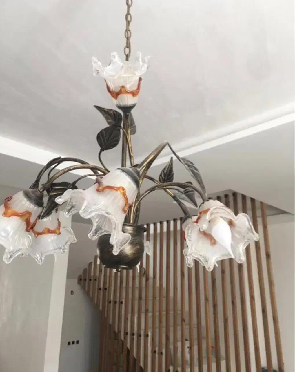 لوستر کریستالی ترک|لوستر و چراغ آویز|تهران, ستارخان|دیوار