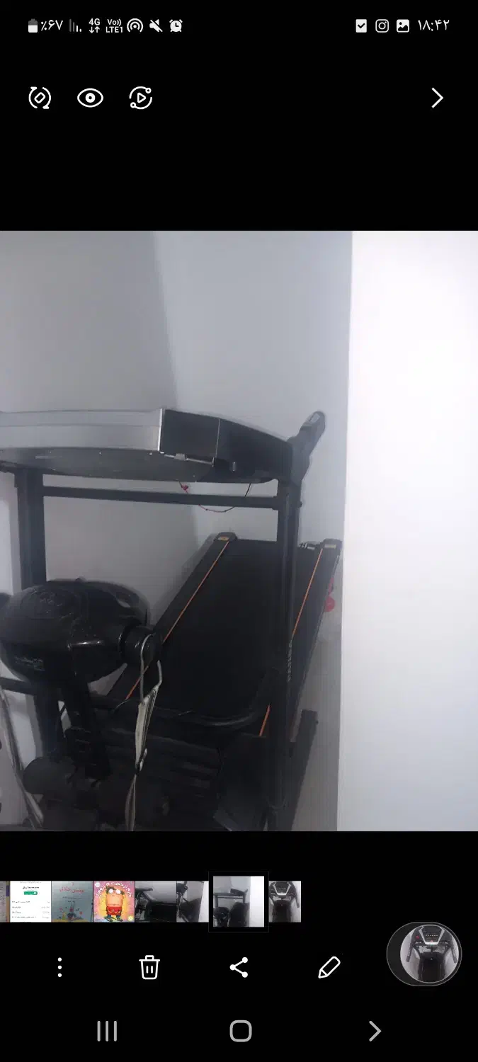 تردمیل شخصی مارک پاندا درحد نو|تجهیزات ورزشی|آمل, |دیوار