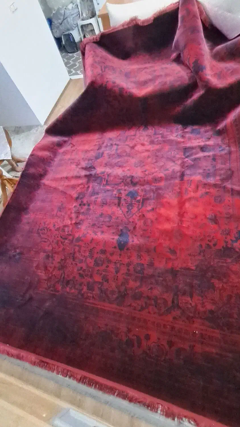 فرش  ۱۲۰۰ شانه مشهد طرح ترنم  نو|فرش|پرند, فاز ۵|دیوار